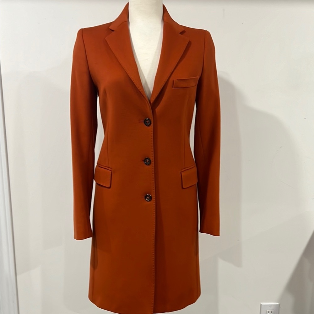 Alberto Biani Wool Blazer Coat – Size 40, Made in Italy